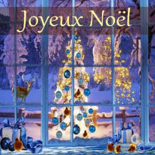 Jolie carte joyeux Noël virtuelle