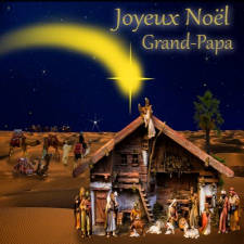carte Joyeux Noël Grand-Papa