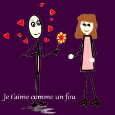 Je t'aime comme un fou