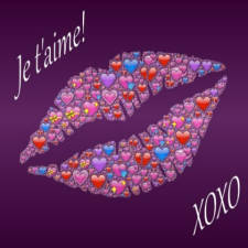 Je t'aime XOXO