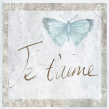 Je t'aime papillon