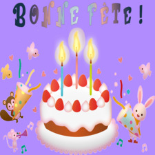 Carte anniversaire bonne fête à toi!