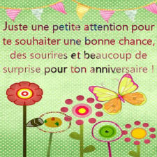 message texte pour anniversaire