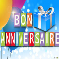 Carte virtuelle bon anniversaire