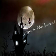 Jolie carte Happy Halloween