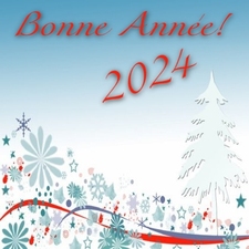 carte de vœux bonne année 2024