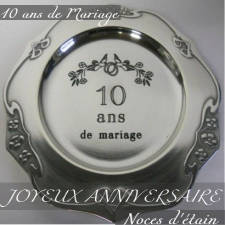 10 ans noces d'étain