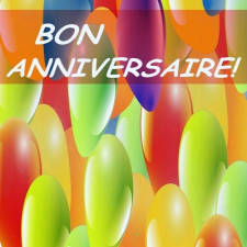 carte bon anniversaire ballon