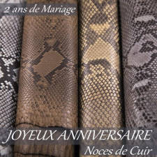 2 ans noces de cuir