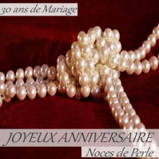 30 ans noces de perle