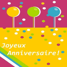 Joyeux anniversaire simplement