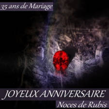 35 ans noces rubis