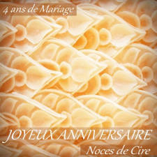 4 ans noces de cire