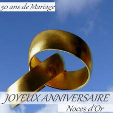 50 ans noces d'or