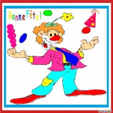 Anniversaire le Clown jongleur