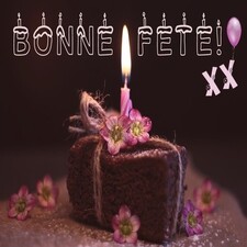 Carte Bonne fête pour femme