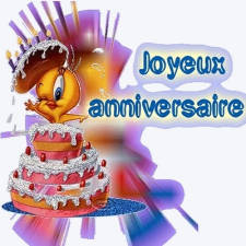 carte joyeux anniversaire Titi