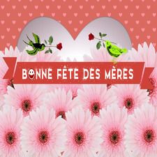 Carte anniversaire Bonne Fête des Mères