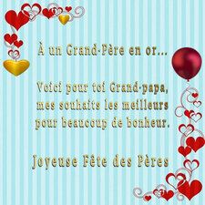 Carte Joyeuse Fête des Pères à un grand-père