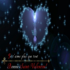 Carte virtuelle bonne Saint-Valentin mon cœur
