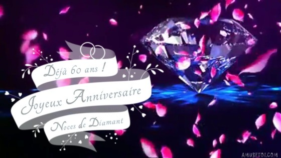 Vidéo mariage 60 ans - Amusetoi.com